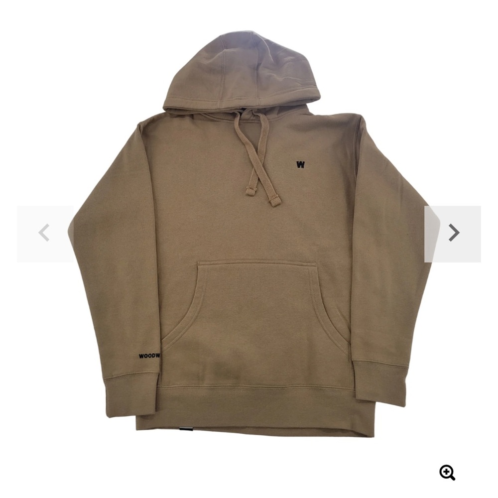 Woodward Premium Unisex Tan Hoodie with Subtle 'W' Logo